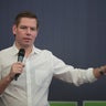 California Congressman Eric Swalwell Holds Event In Iowa 