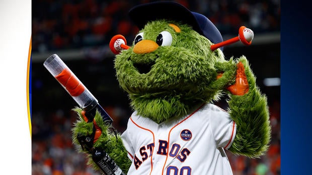 Astros mascot, Orbit 