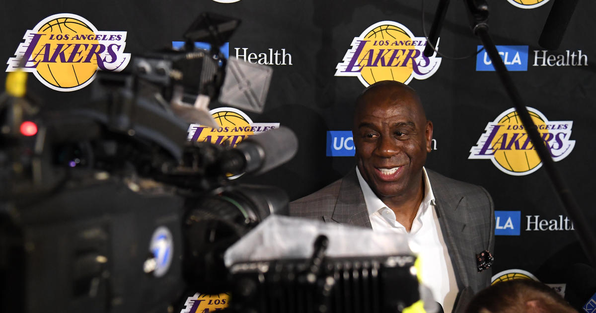 Magic Johnson abruptly steps down as LA Lakers president, NBA