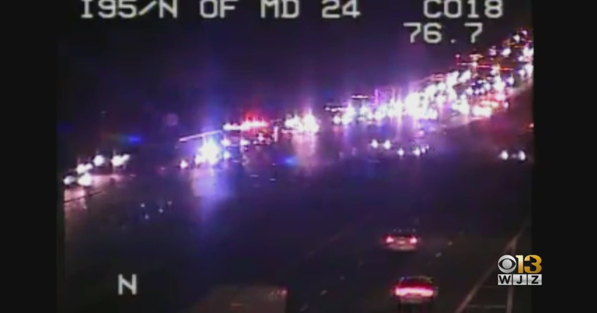 Pedestrian Killed On I-95 In Harford County After Leaving Disabled ...