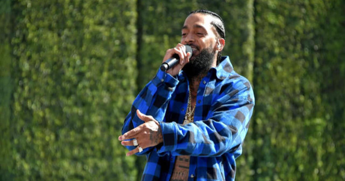 Thousands Honor The Life Of Late Rapper Nipsey Hussle - CBS News