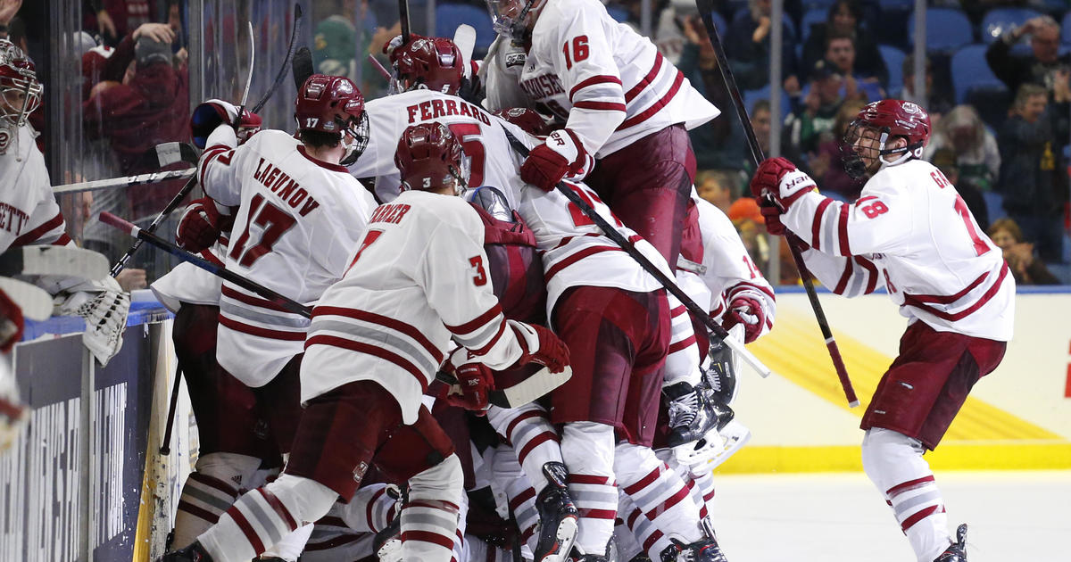 Frozen Four hockey UMass and Minnesota Duluth will vie for NCAA men's