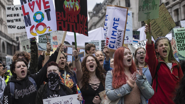 YouthStrike4Climate Takes Place Across The UK 