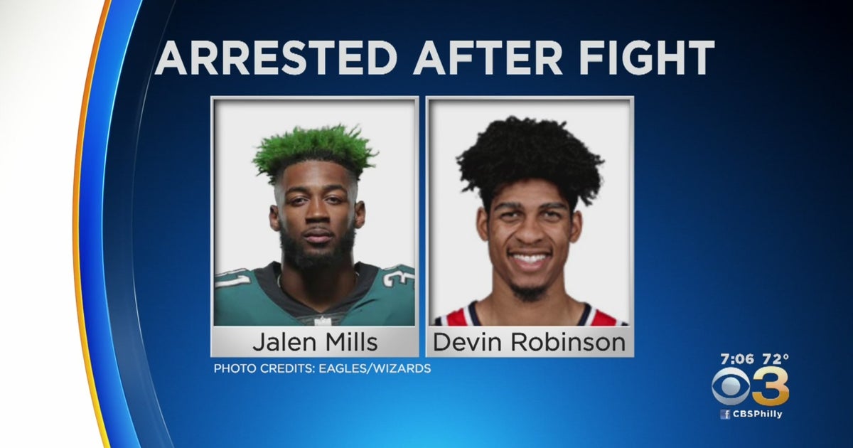 Police: Eagles' Jalen Mills, Wizards' Devin Robinson Arrested After ...