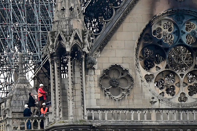 FRANCE-FIRE-NOTRE DAME 