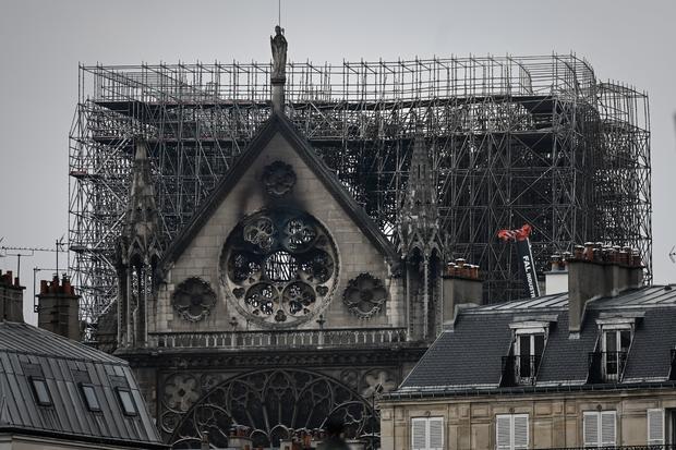 Day After Notre Dame Fire 
