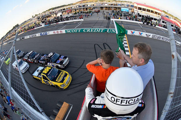 NASCAR Camping World Truck Series Villa Lighting delivers the Eaton 200 