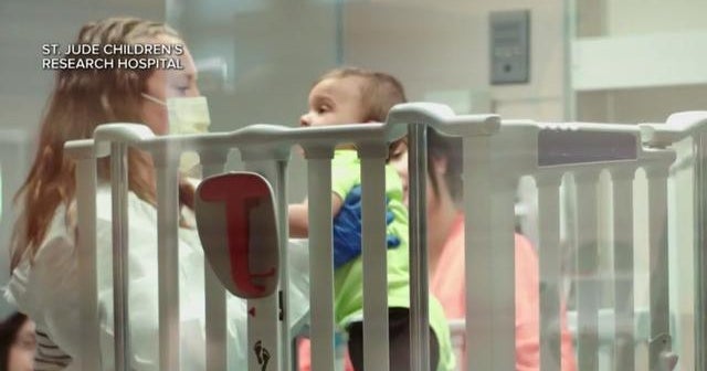 Gene therapy helps babies with "bubble boy disease" CBS News