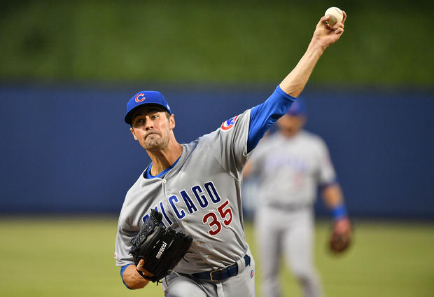 Chicago Cubs v Miami Marlins 