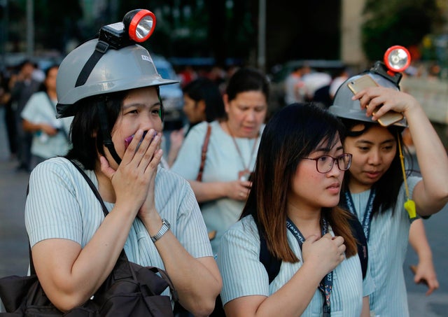 APTOPIX Philippines Earthquake