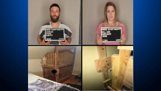 Two Young Children Found Locked In Cages Attached To Wall Of NorCal Drug House 