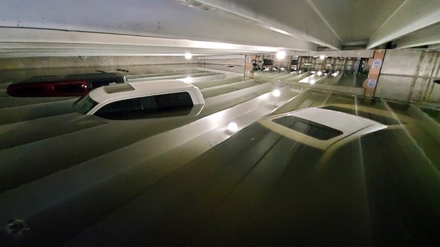 Dallas Love Field flooded cars 4 