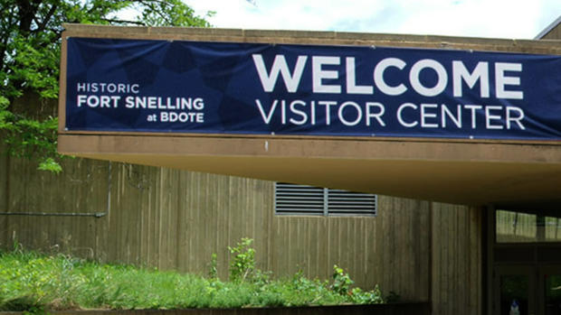 Fort Snelling Bdote Sign 
