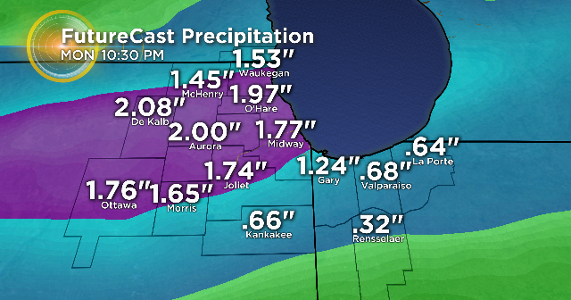 Chicago Weather: Rain And Thunderstorms Expected Most Of This Week ...