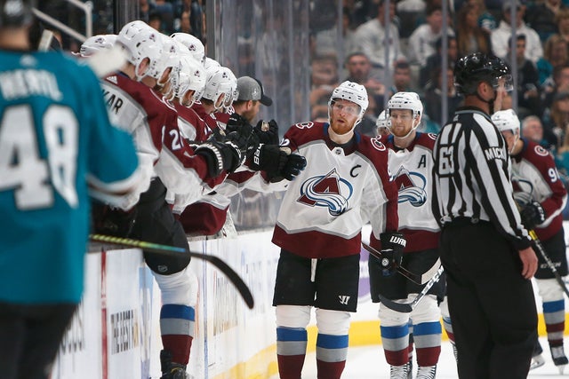 Colorado Avalanche v San Jose Sharks - Game Two 