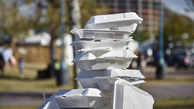 Styrofoam Food Containers 