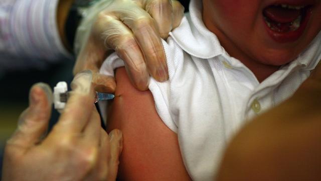 childhood vaccine for measles 