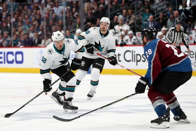 San Jose Sharks v Colorado Avalanche - Game Four 