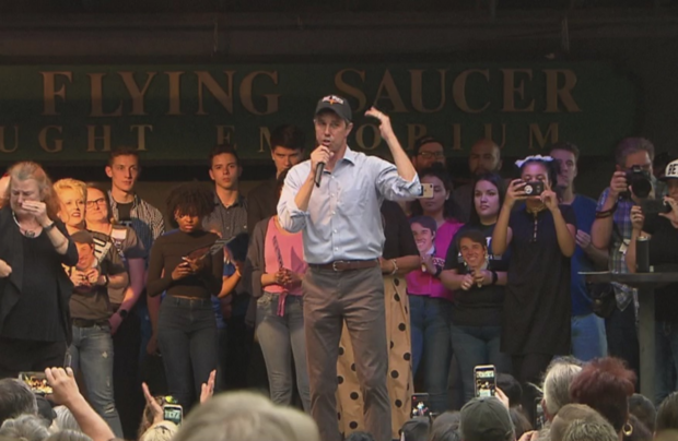 Beto O'Rourke campaigns in Fort Worth 