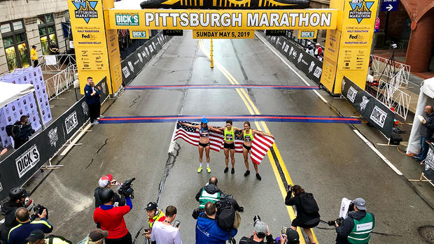 2019 Pittsburgh Marathon Winners 