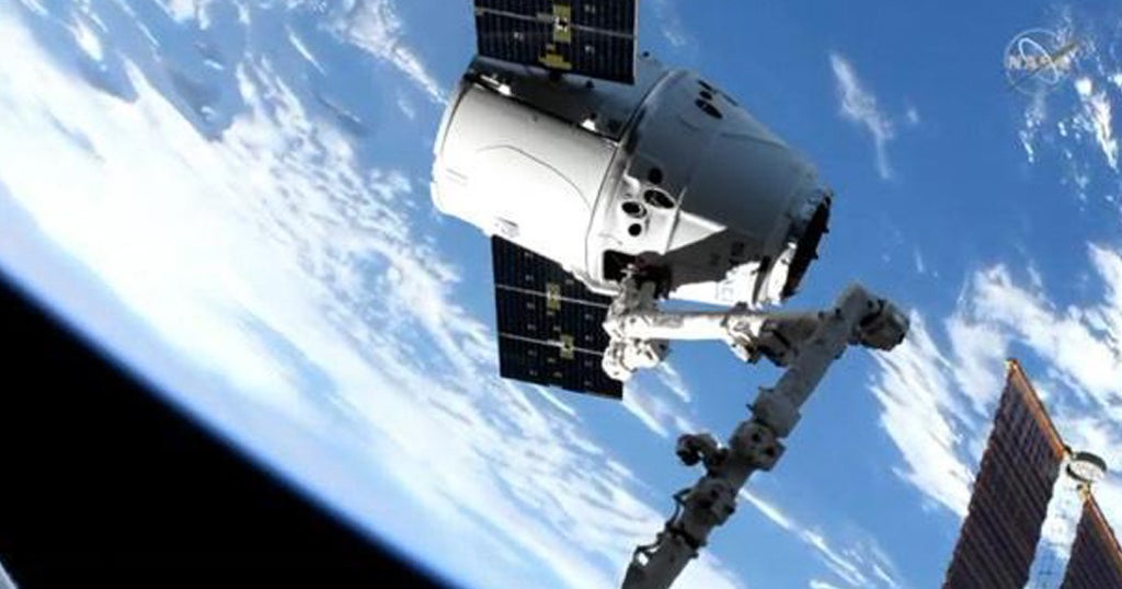 SpaceX Capsule Loaded With Equipment Reaches Space Station - CBS Miami