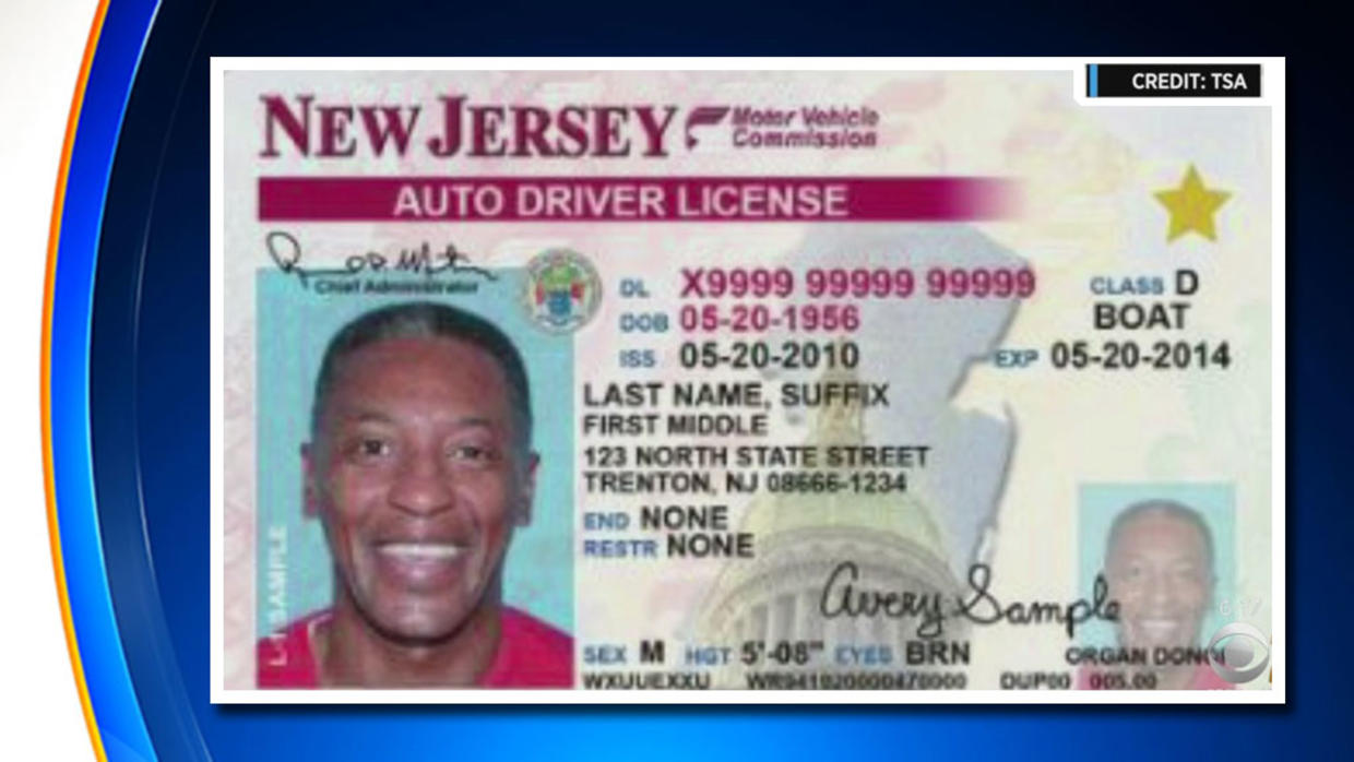 How To Get A REAL ID In New Jersey CBS New York