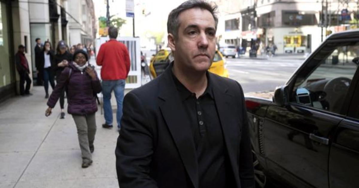 Michael Cohen reports to prison for 3-year sentence - CBS News