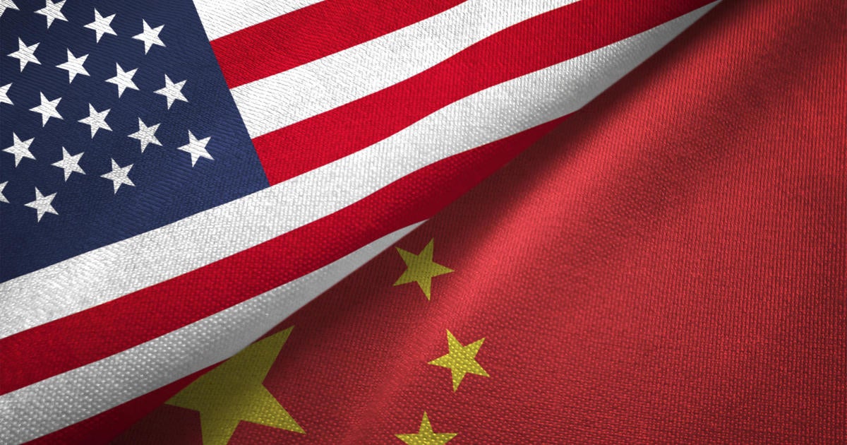 China Us Trade War China Ramps Up Rhetoric In Trade War Against The Us Cbs News 