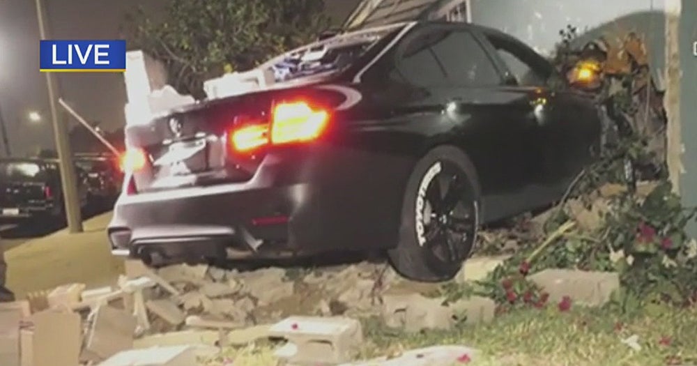 Car Slams Into La Puente Bedroom Where Woman Was Sleeping CBS Los Angeles
