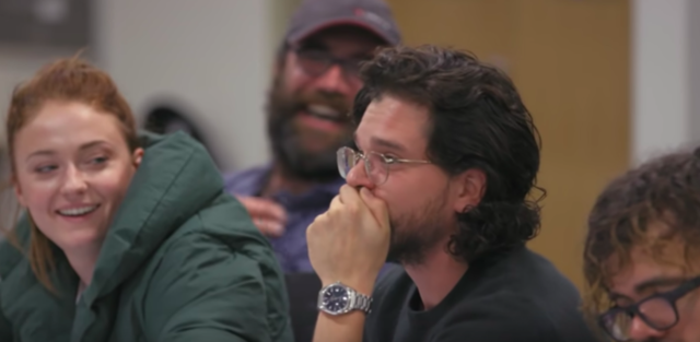 Watch the Game of Thrones Cast React in Disgust to the Jon and