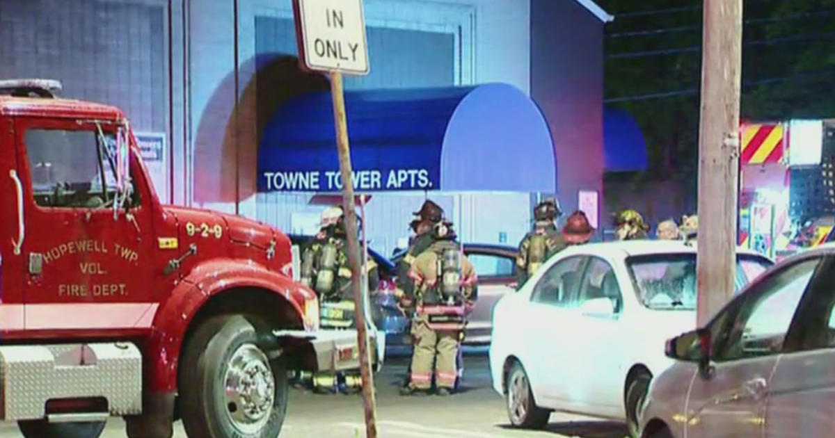 Overnight Fire Prompts Evacuations At Aliquippa Apartment CBS Pittsburgh