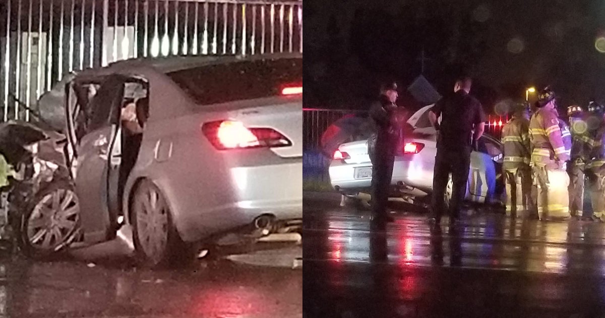 Traffic Shut Down After 4 People Injured In Rancho Cordova Crash CBS