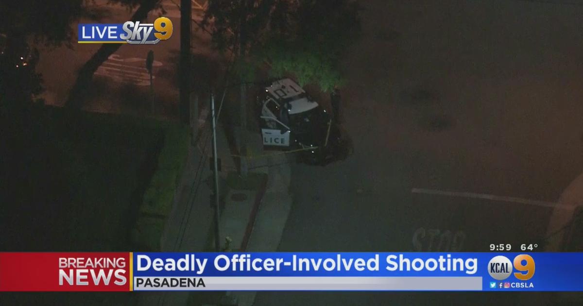 Suspect Fatally Wounded In Officer-Involved Shooting - CBS Los Angeles