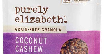 Purely Elizabeth recall Granola and granola bars may contain foreign
