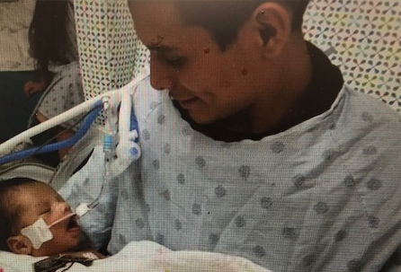 Baby Yovanny Jadiel Lopez With Dad 
