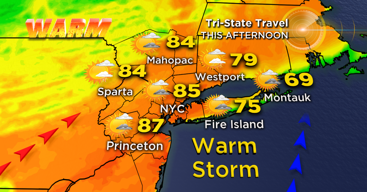 New York Weather CBS2 5/20 Monday Afternoon Forecast CBS New York
