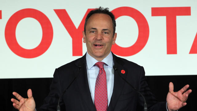 Governor Matt Bevin Joins Toyota's Kentucky Manufacturing Plant President For Special Announcement 