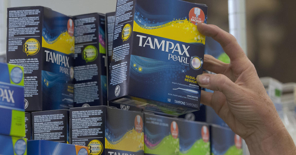 Makers of some menstrual product brands to repay "tampon tax" to shoppers