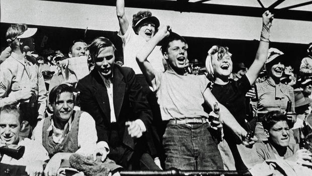 Spectators At The 1946 World Series 