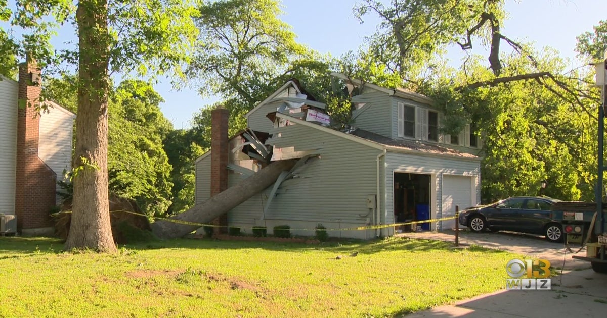 Cleanup Underway After Tornado Touches Down In Columbia CBS Baltimore