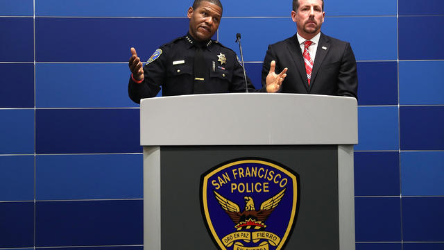 San Francisco Police Department Chief William Scott Holds News Conference With Homeland Security Officials 