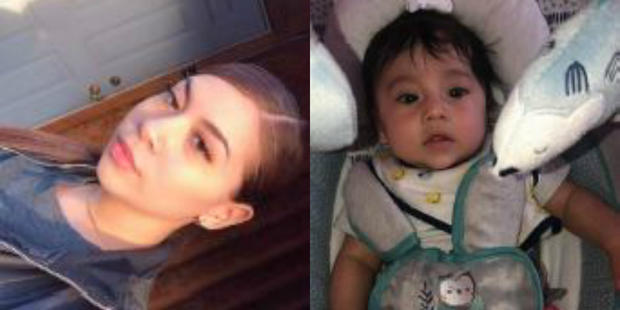 16-year-old Mayra Osorio and her 5-month-old daughter Samara have been reported missing. 