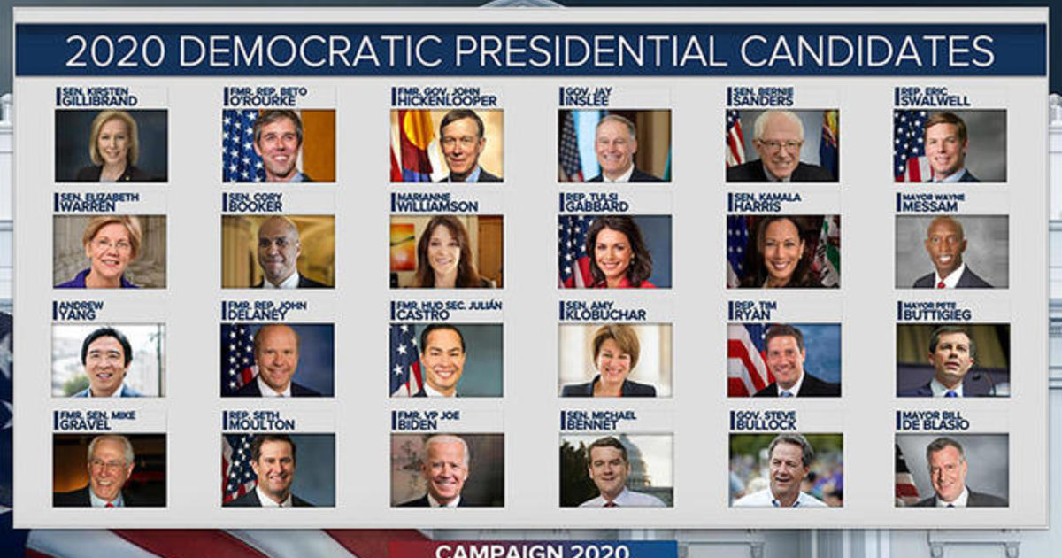 DNC announces new criteria for fall presidential debates CBS News