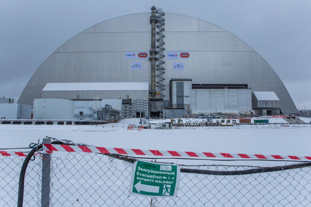 New Containment Dome Installed Over Chernobyl's Damaged Nuclear Reactor 