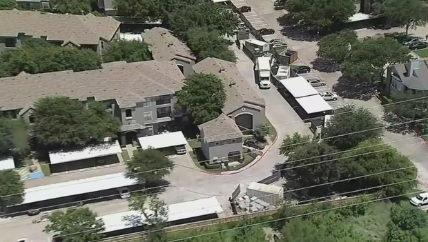 Apartment complex off Vail St. in North Dallas 