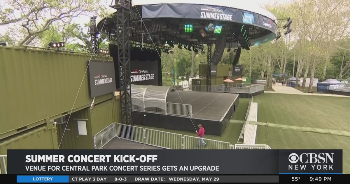 SummerStage Concert Season Returns To Central Park With Brand New Features For Fans CBS New York