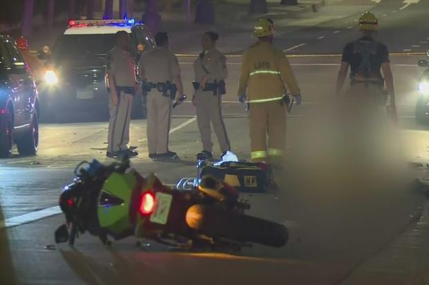 Motorcyclist Kills Pedestrian During High-Speed Pursuit In Downtown LA 