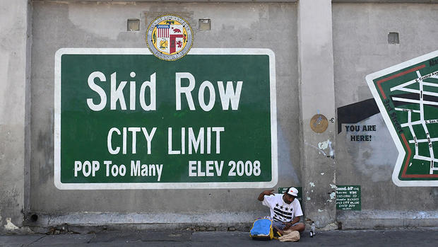 US-CALIFORNIA-HOMELESSNESS-SKID ROW 