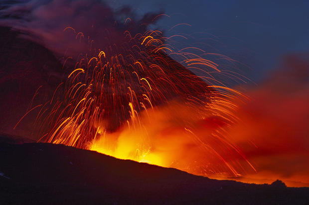 APTOPIX Italy Etna Volcano 