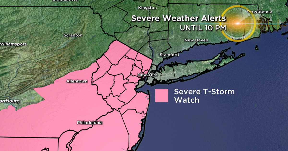 New York Weather Severe Weather Possible Early Sunday Evening